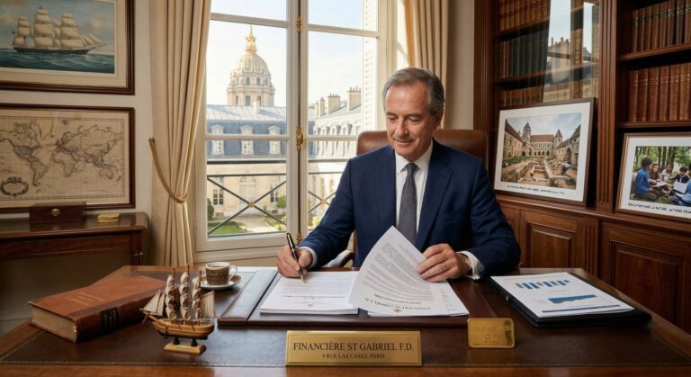 L&rsquo;Architecture de la Richesse : Quand l&rsquo;Héritage Séculaire de la Financière St Gabriel F.D Rencontre l&rsquo;Excellence Sur-Mesure de Claude Arnaud RIVENET